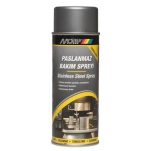 MOTİP İNOX Paslanmaz Yüzey Bakım Spreyi 400 ML - STAINLESS STEEL CLEAN
