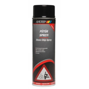 MOTİP Pütür Sprey Siyah 500 ML - Stone Chip Spray Black