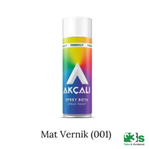 Akçalı Mat Vernik Sprey (001) 400 Ml