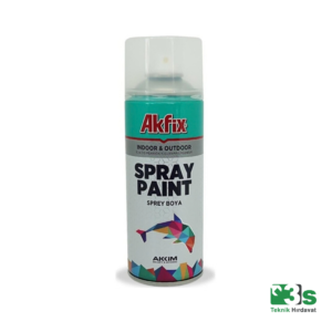 Akfix Akrilik Sprey Boya 400 ml - Şeffaf Vernik