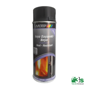 Motip 690°C Isıya Dayanıklı Sprey Boya Mat Siyah 400 ML