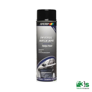 Motip Mat Siyah Üniversal Akrilik Sprey Boya 500ml