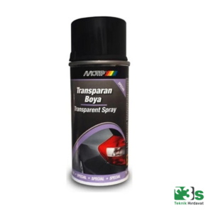 Motip Stop Boyası Transparan Siyah 400 ML