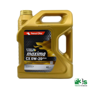 Petrol Ofisi Maxima CX 0W20 4 Lt Tam Sentetik Motor Yağı